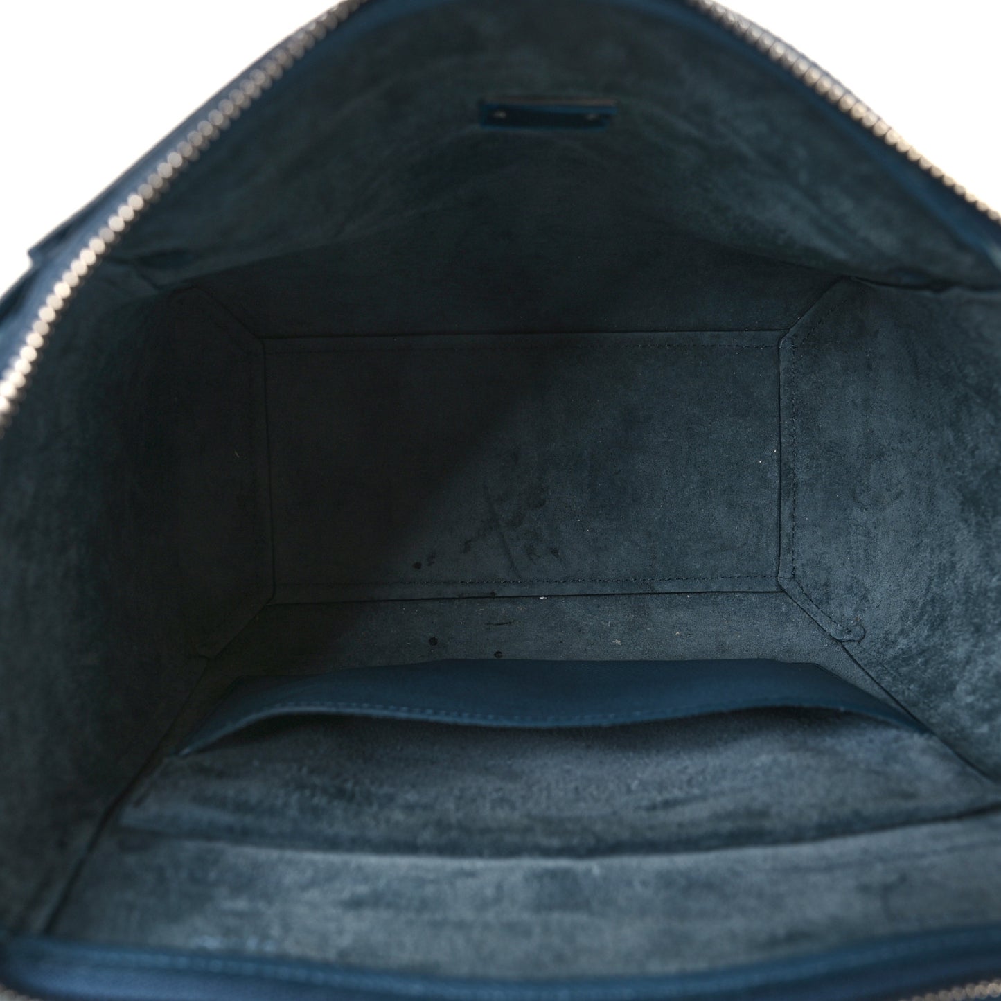 Grained Calfskin Mini Belt Bag Slate Blue