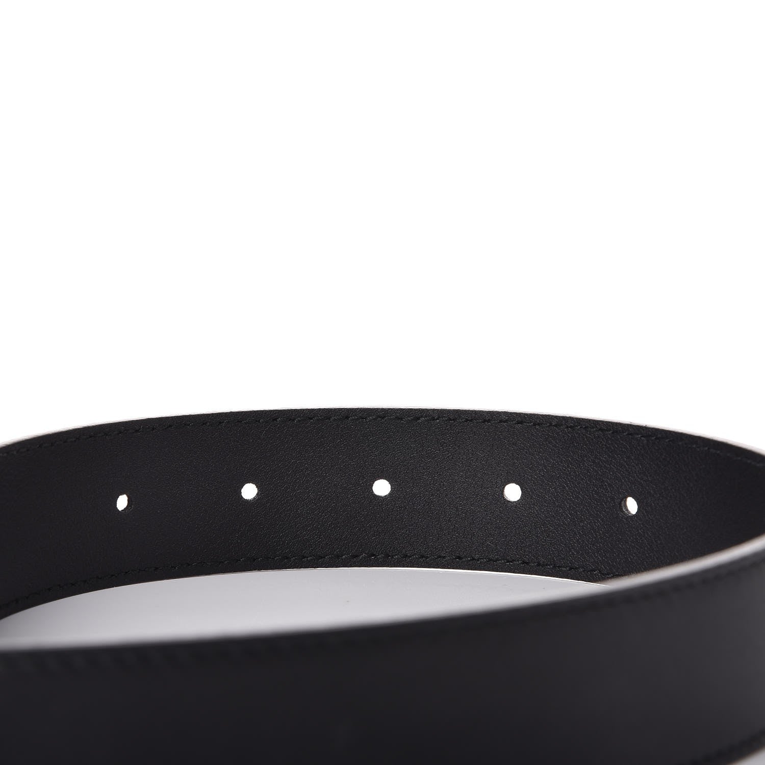 Gucci Calfskin Double G 30mm Belt 100 40 Black 6 of 8