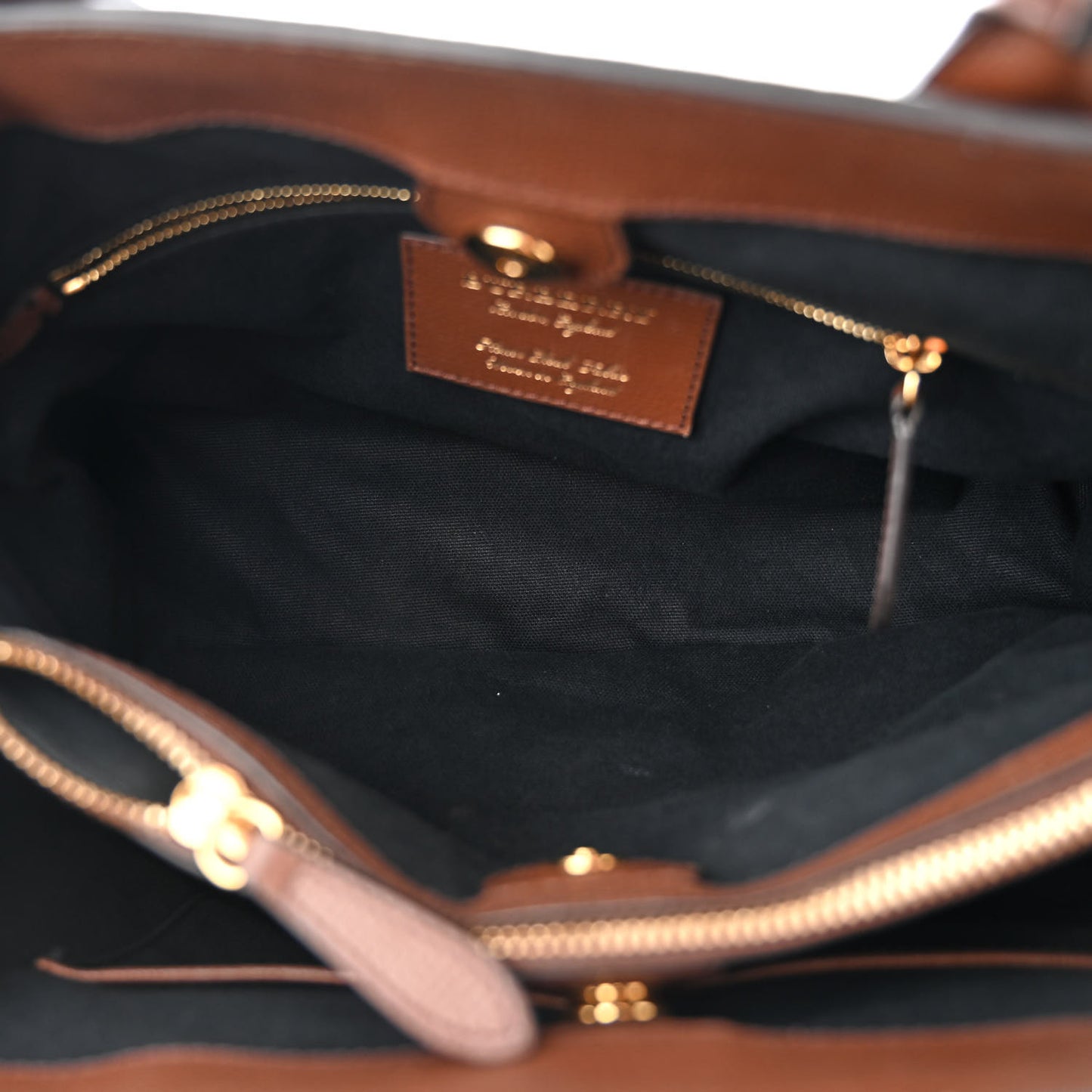 Grainy Calfskin House Check Medium Banner Tote Tan