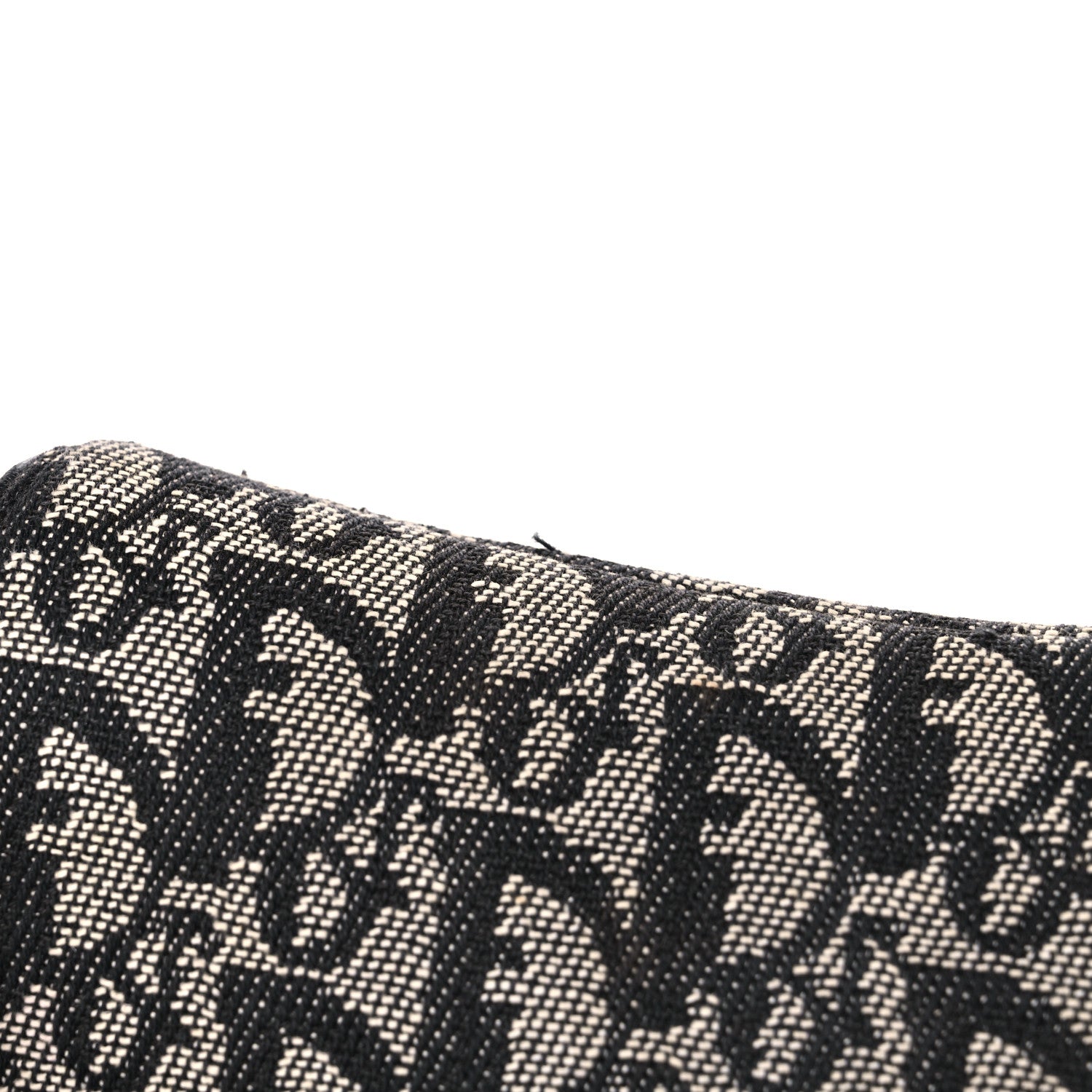 Christian Dior Monogram Double Saddle Bag Black 9 of 14