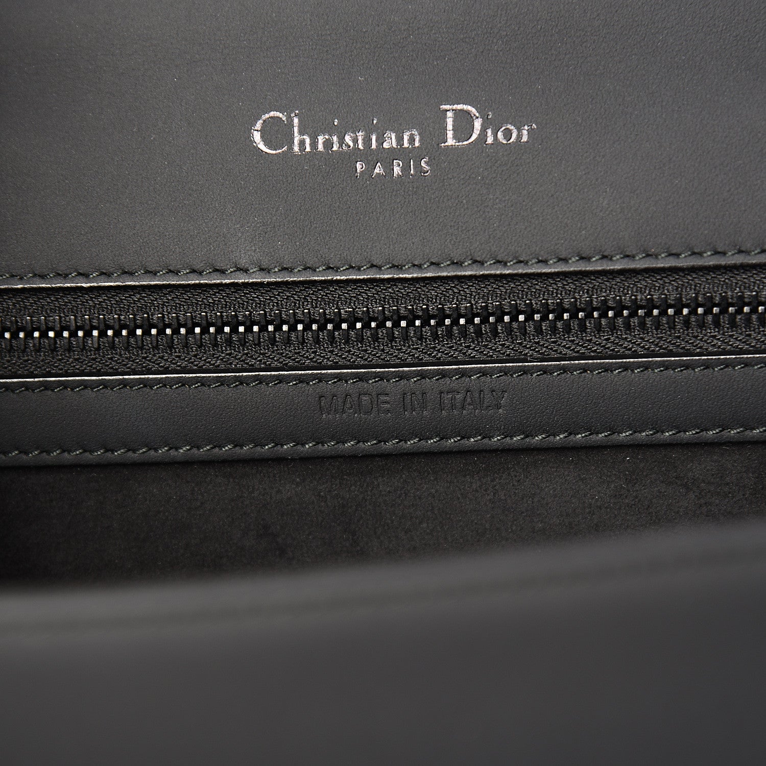 Christian Dior Ultra Matte Calfskin Medium Diorama Flap Bag Black 6 of 9