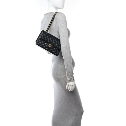 Chanel Caviar Quilted Small Double Flap Black 2 of 11