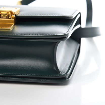 Celine Box Calfskin Small Classic Box Flap Bag Light Emerald 9 of 9