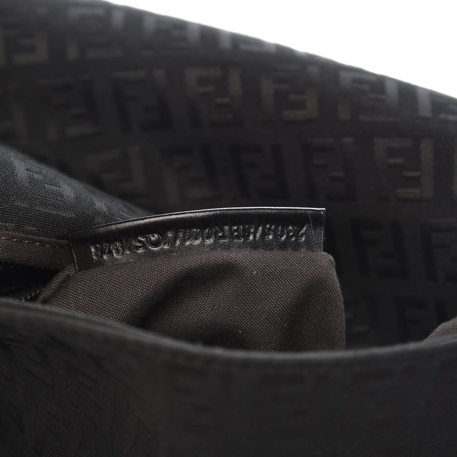 Fendi Zucchino Mama Baguette Black 7 of 12