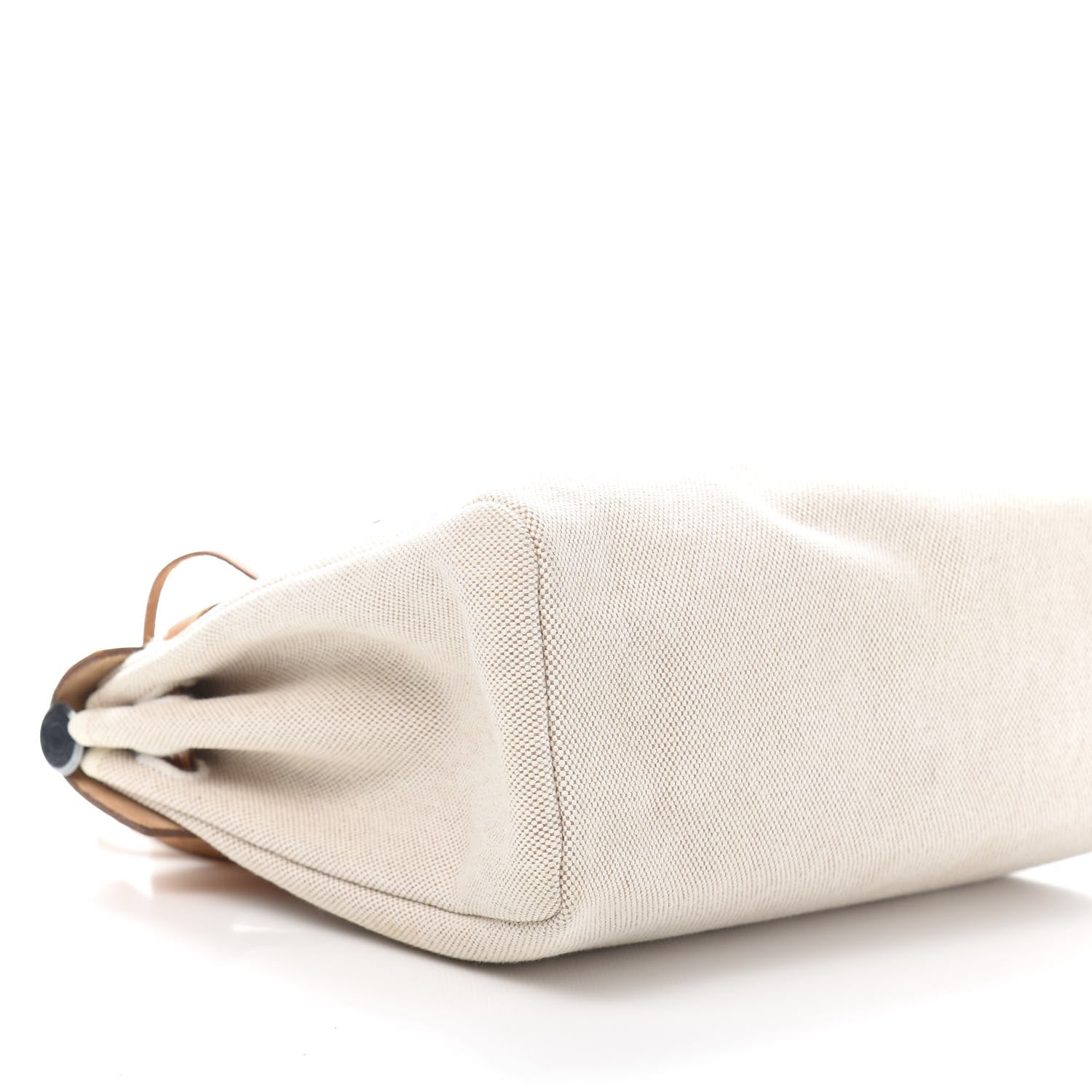 Hermes Toile Vache Calfskin Herbag 30 PM Natural 7 of 16