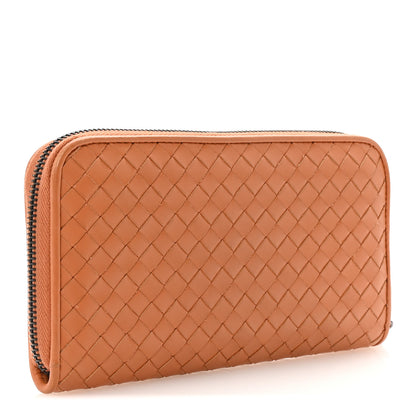 Bottega Veneta Nappa Intrecciato Zip Around Wallet Toscana 3 of 7