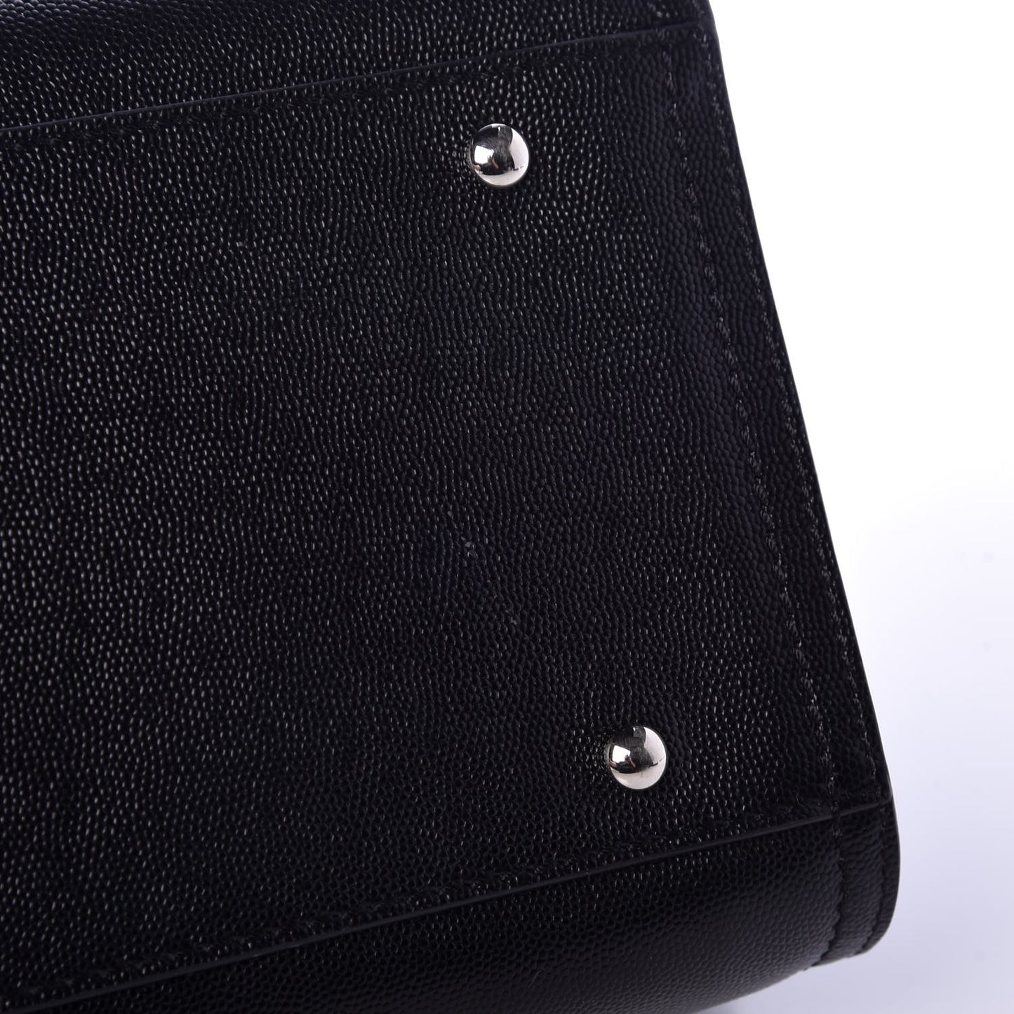 Caviar Small Studded Deauville Tote Black