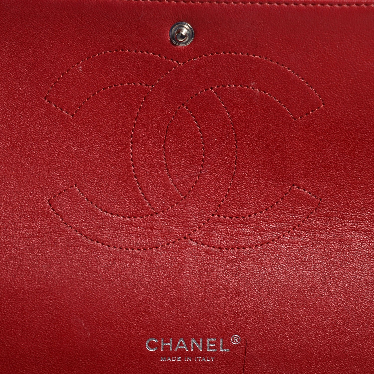 Chanel Caviar Quilted Maxi Double Flap Red 6 of 8