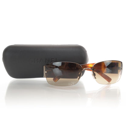 Chanel Tortoise Crystal CC Sunglasses 4117-B 6 of 6