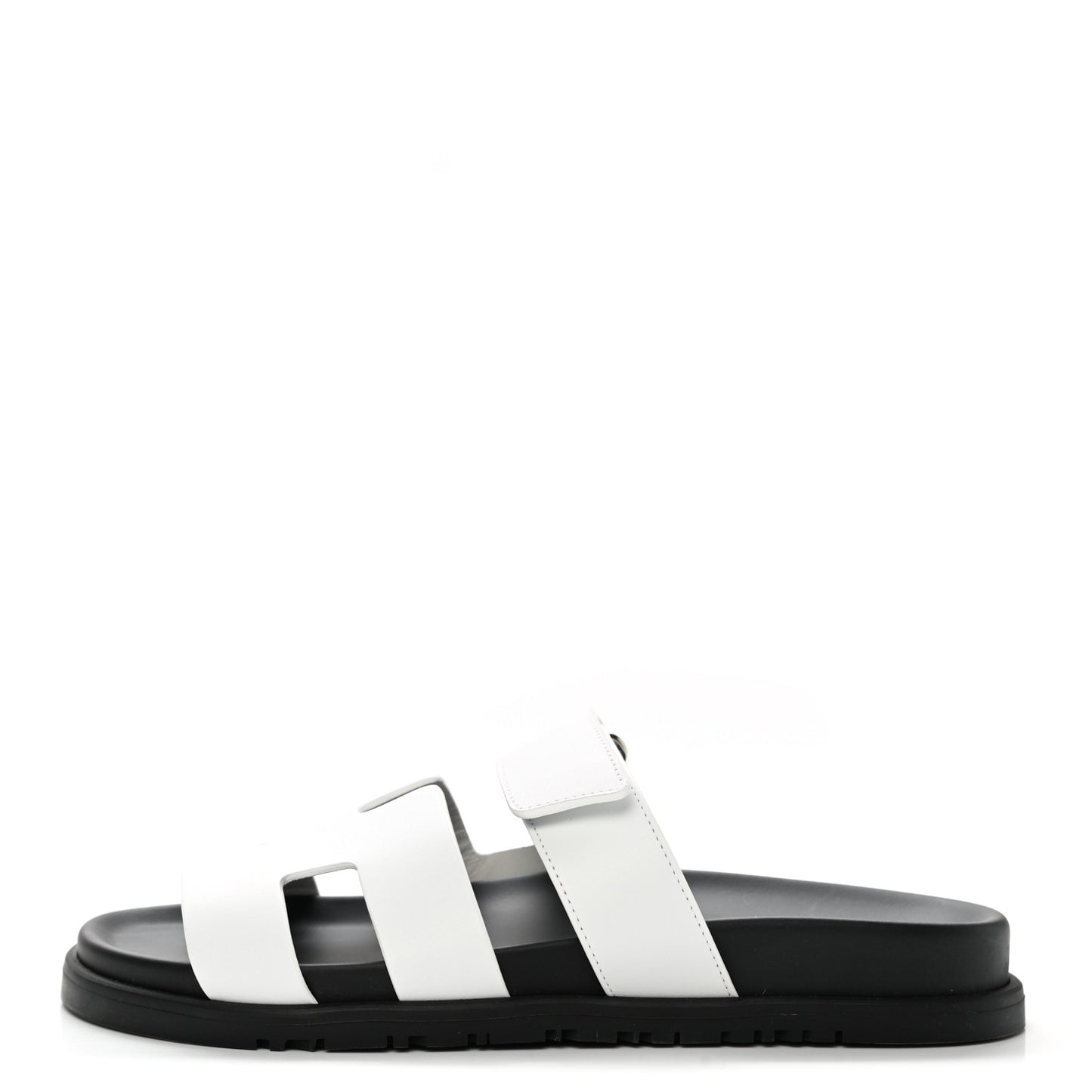 Calfskin Womens Chypre Sandals 38 White