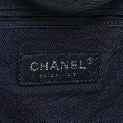 Chanel Denim Large Deauville Tote Blue 7 of 17