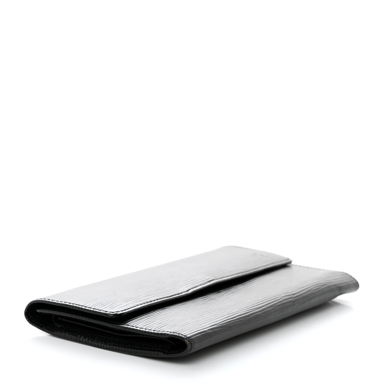 Louis Vuitton Epi Porte Tresor International Wallet Black 4 of 8