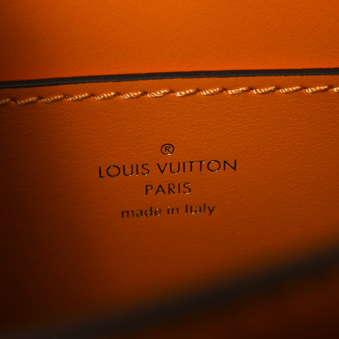 Smooth Calfskin LV Pont 9 Summer Gold