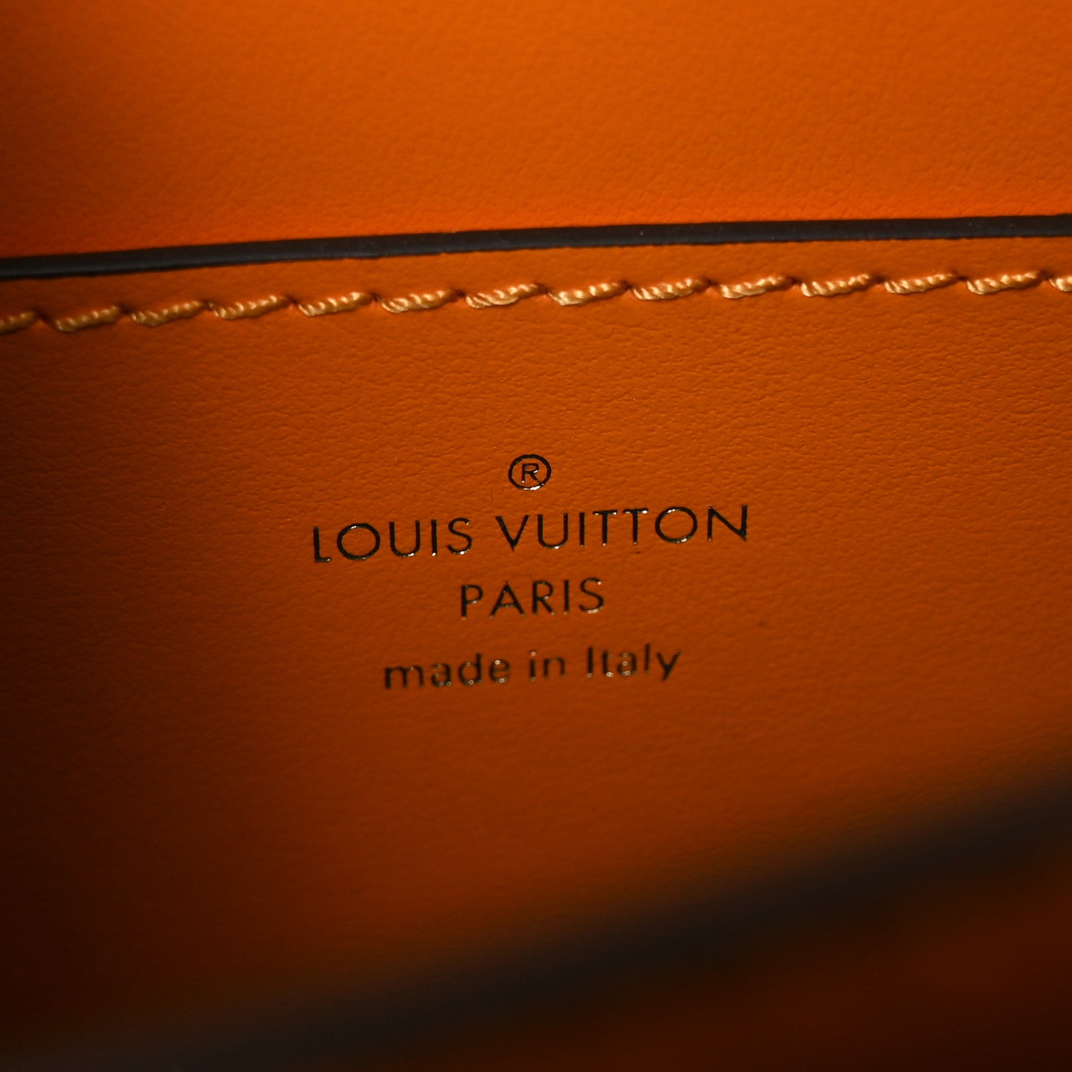 Louis Vuitton Smooth Calfskin LV Pont 9 Summer Gold 6 of 9