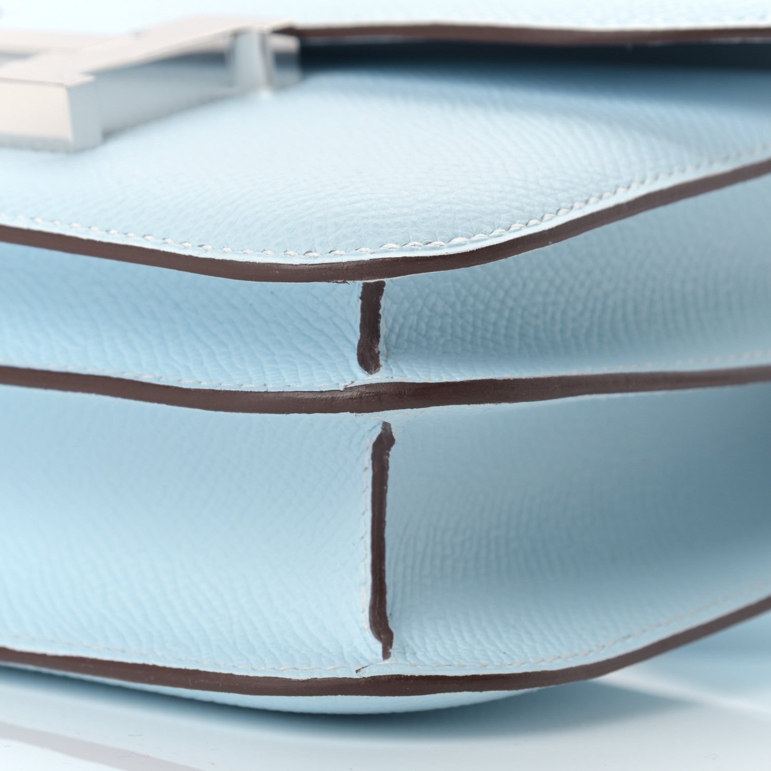 Hermes Epsom Constance 18 Bleu Brume 9 of 11