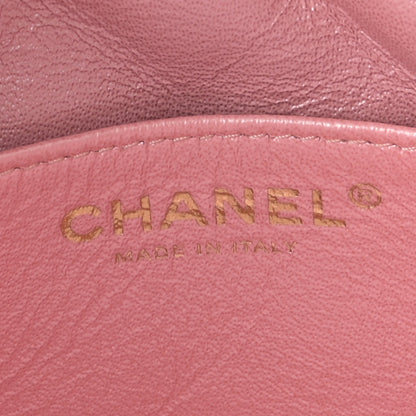 Chanel Iridescent Caviar Quilted Small Timeless Camera Case Pink 6 of 10