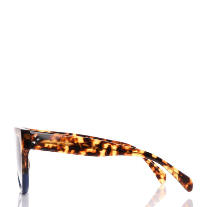 Celine Shadow Sunglasses CL 41026/S Havana Blue 2 of 6