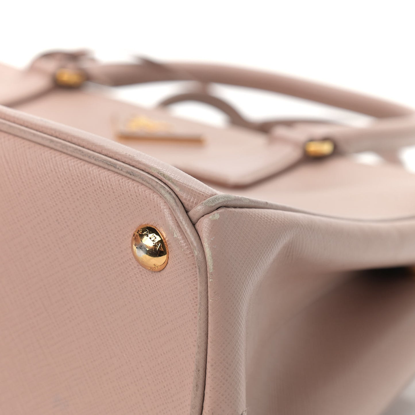 Saffiano Small Galleria Double Zip Tote Cammeo