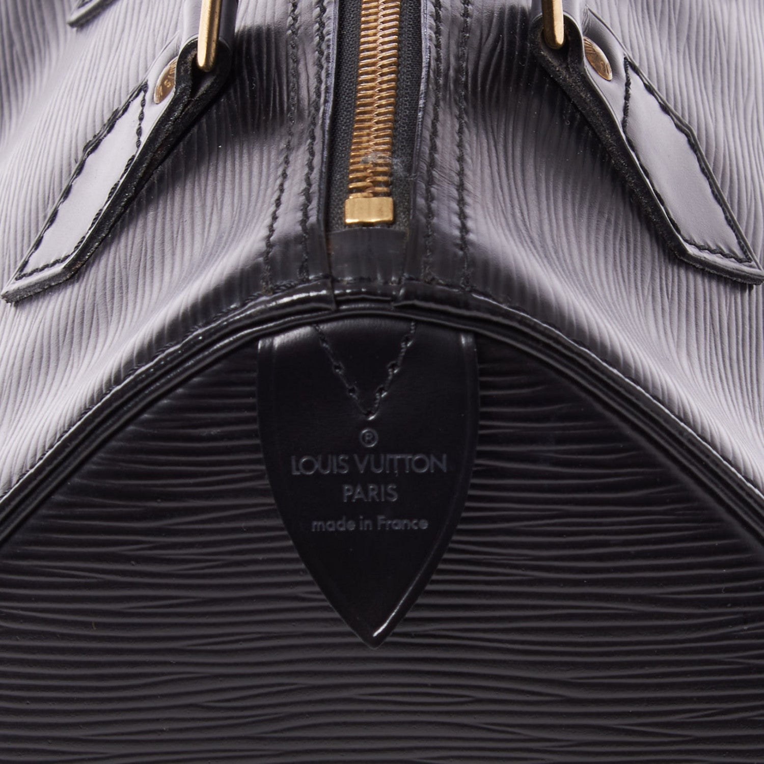 Louis Vuitton Epi Speedy 25 Black 7 of 8