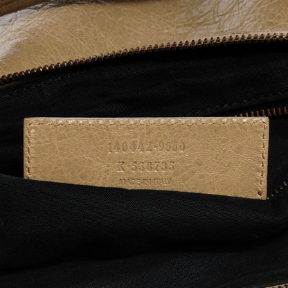Balenciaga Agneau Classic Hardware Day Hobo Latte Beige 10 of 11