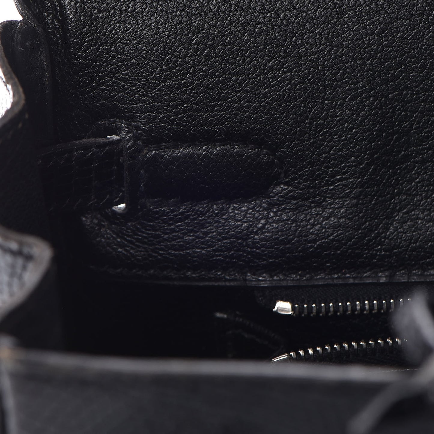 Lizard Birkin 25 Black
