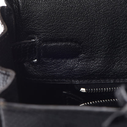 Hermes Lizard Birkin 25 Black 25 of 50
