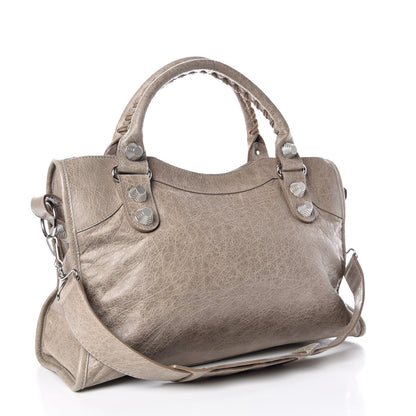 Balenciaga Agneau Giant 21 Silver Hardware City Papyrus 3 of 10