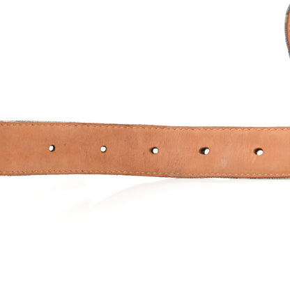 Louis Vuitton Denim Monogram Belt 90 36 Blue 10 of 14
