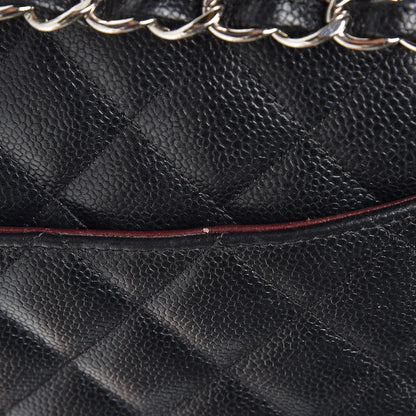 Chanel Caviar Quilted Jumbo Double Flap Black 9 of 14