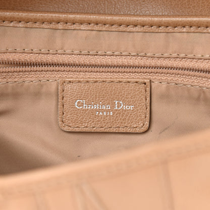 Christian Dior Grained Calfskin Saddle Bag Beige 6 of 14