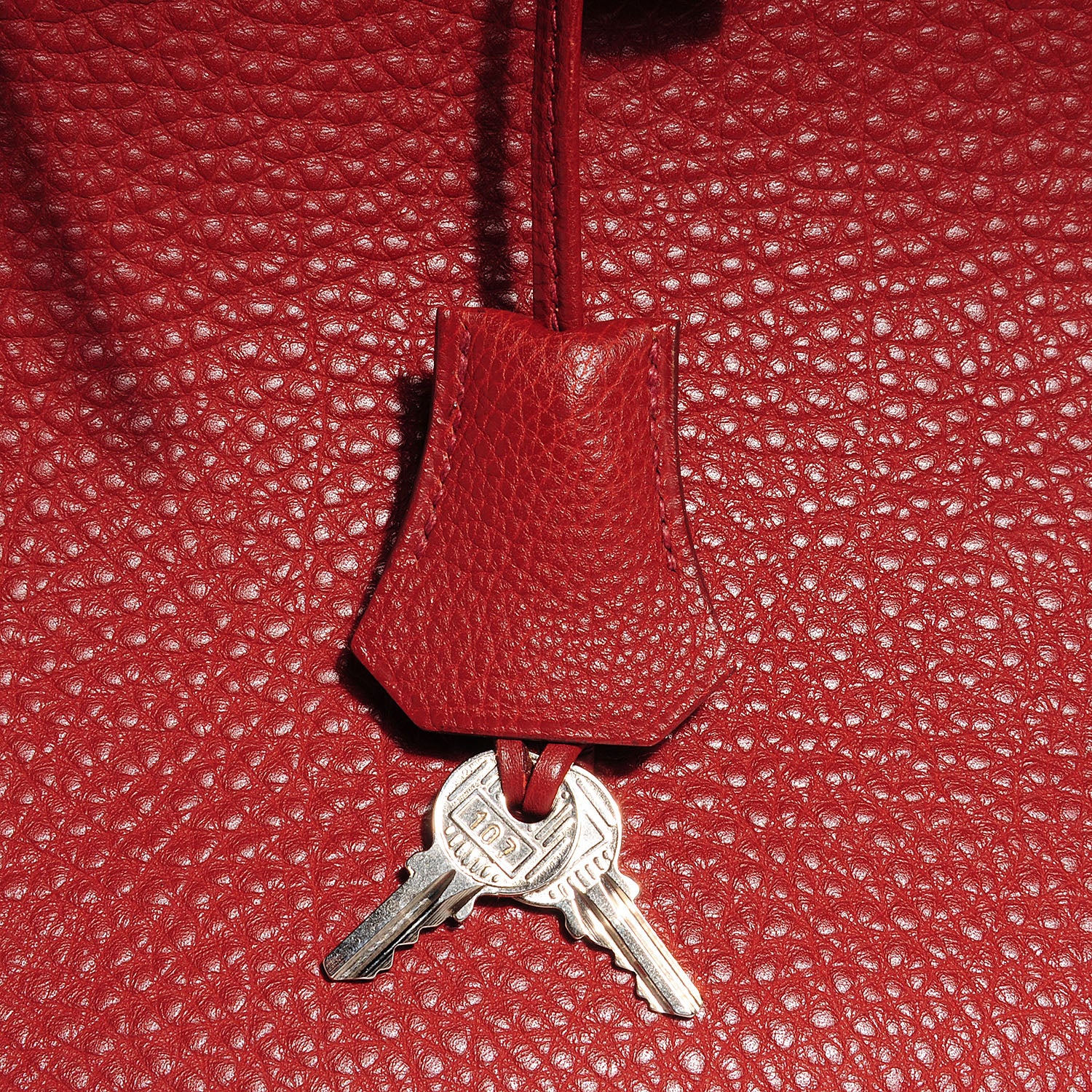 Hermes Togo Birkin 35 Rouge H and Ebene 22 of 24