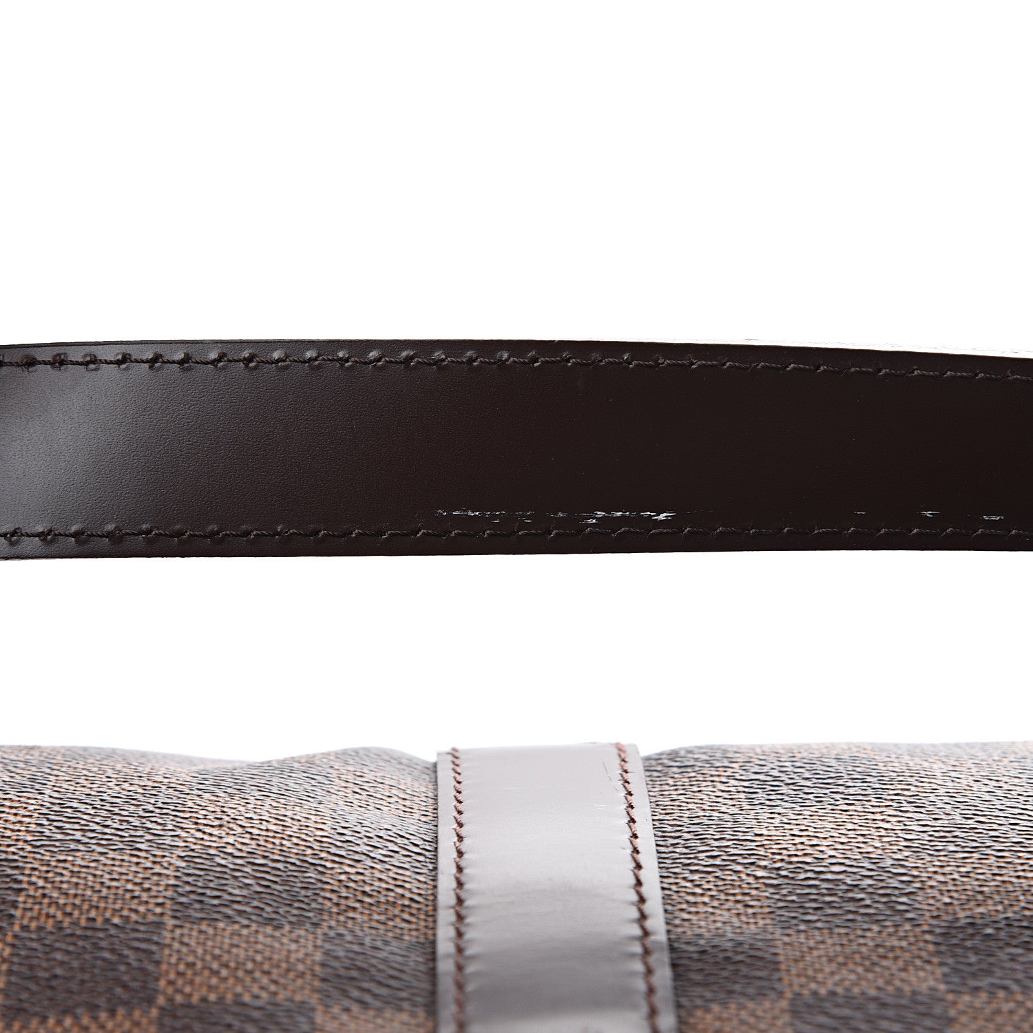 Louis Vuitton Damier Ebene Keepall Bandouliere 55 21 of 22