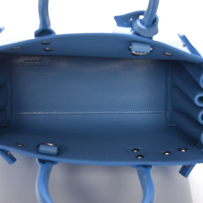 Saint Laurent Grained Calfskin Nano Sac De Jour Blue Clair 6 of 8
