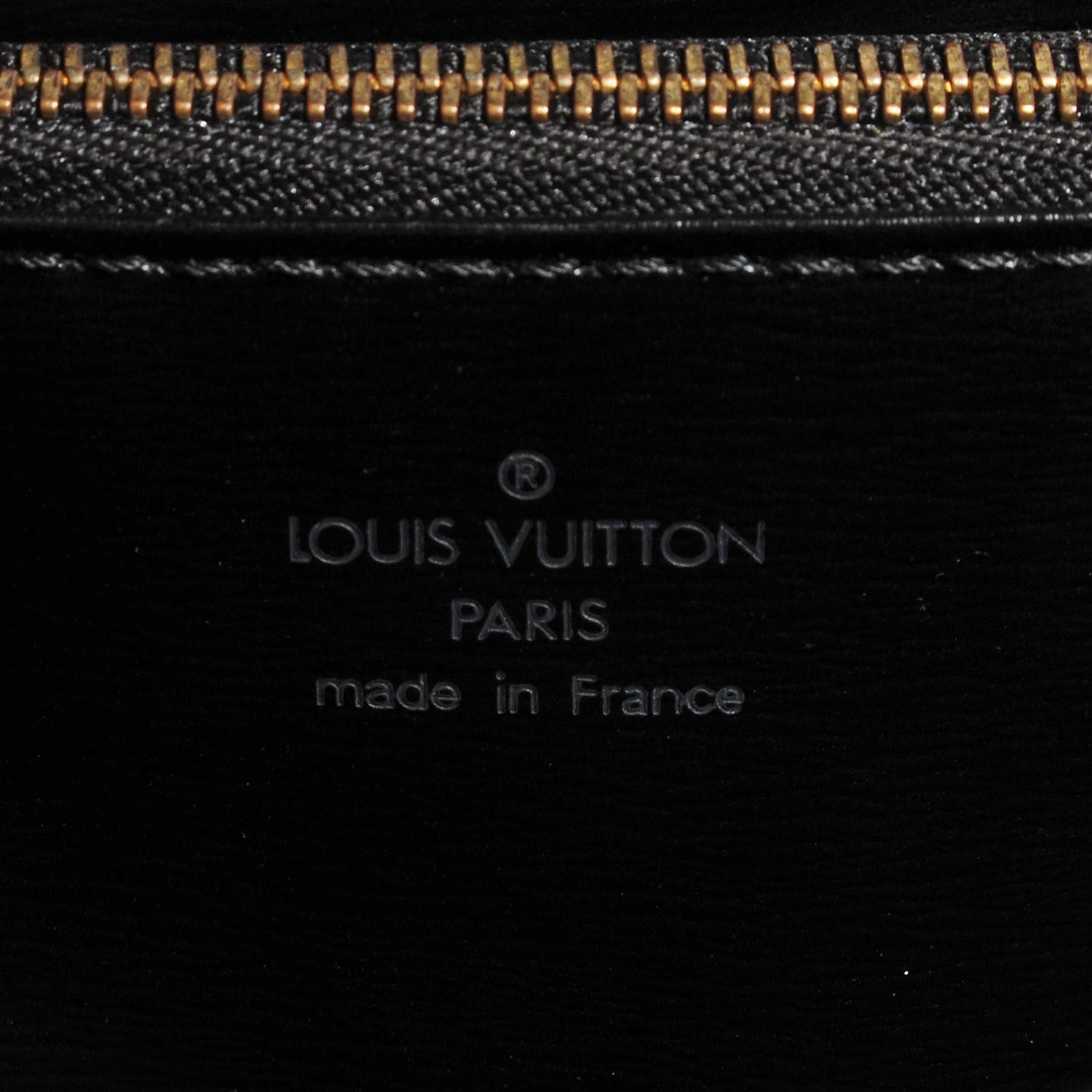 Louis Vuitton Epi Malesherbes Black 6 of 7