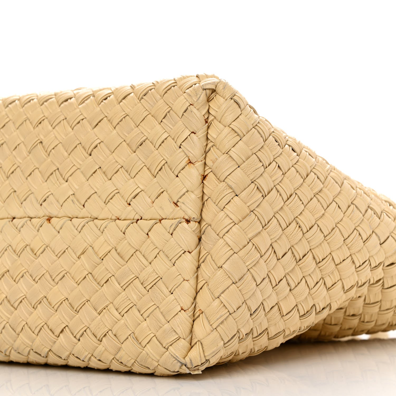 Bottega Veneta Nappa Intrecciato Mini Cabat Paille 9 of 15