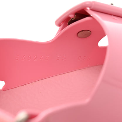 Gucci Rubber Mini Double G Womens Isla Dad Sandals 35 Wild Rose 7 of 8