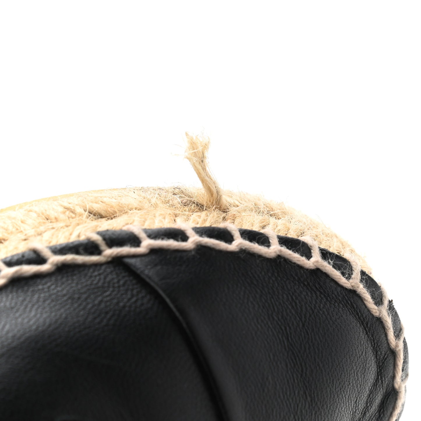 Lambskin CC Espadrilles 37 Black