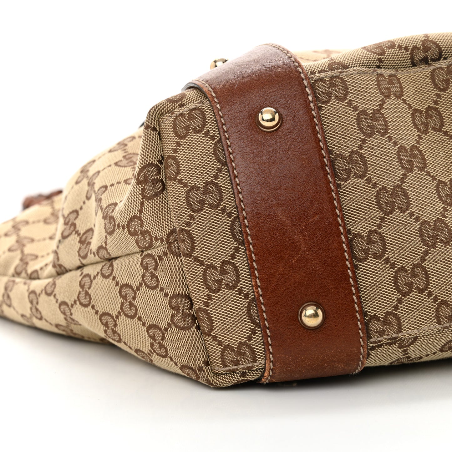 Monogram Medium Pelham Shoulder Bag Brown