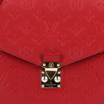 Louis Vuitton Empreinte Pochette Metis Cherry 8 of 10