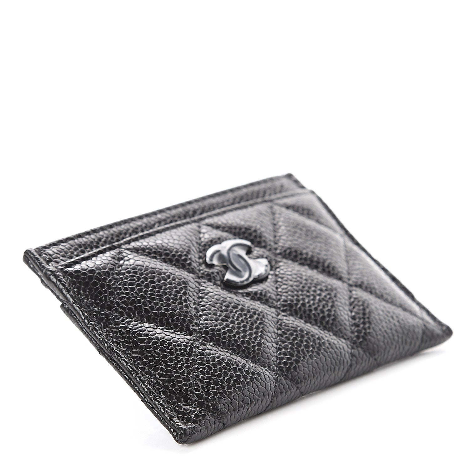 Chanel Caviar Quilted Incognito Card Holder Black 3 of 7