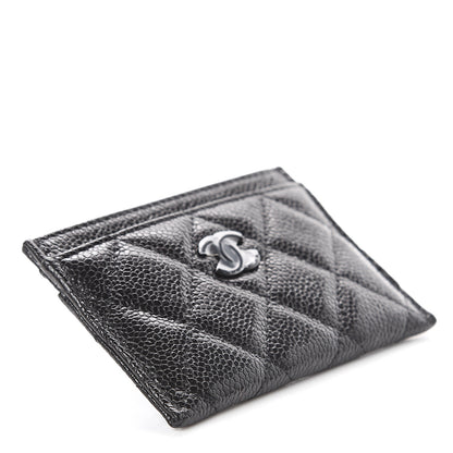 Chanel Caviar Quilted Incognito Card Holder Black 3 of 7
