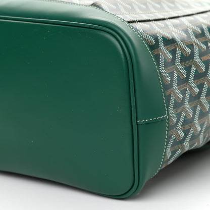 Goyard Goyardine Calfskin Alpin MM Backpack Green 9 of 9