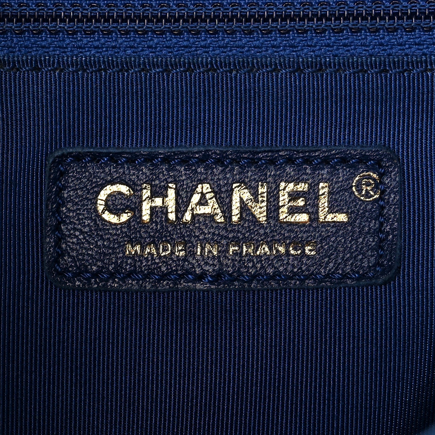 Lambskin Quilted New Medium Boy Flap Blue