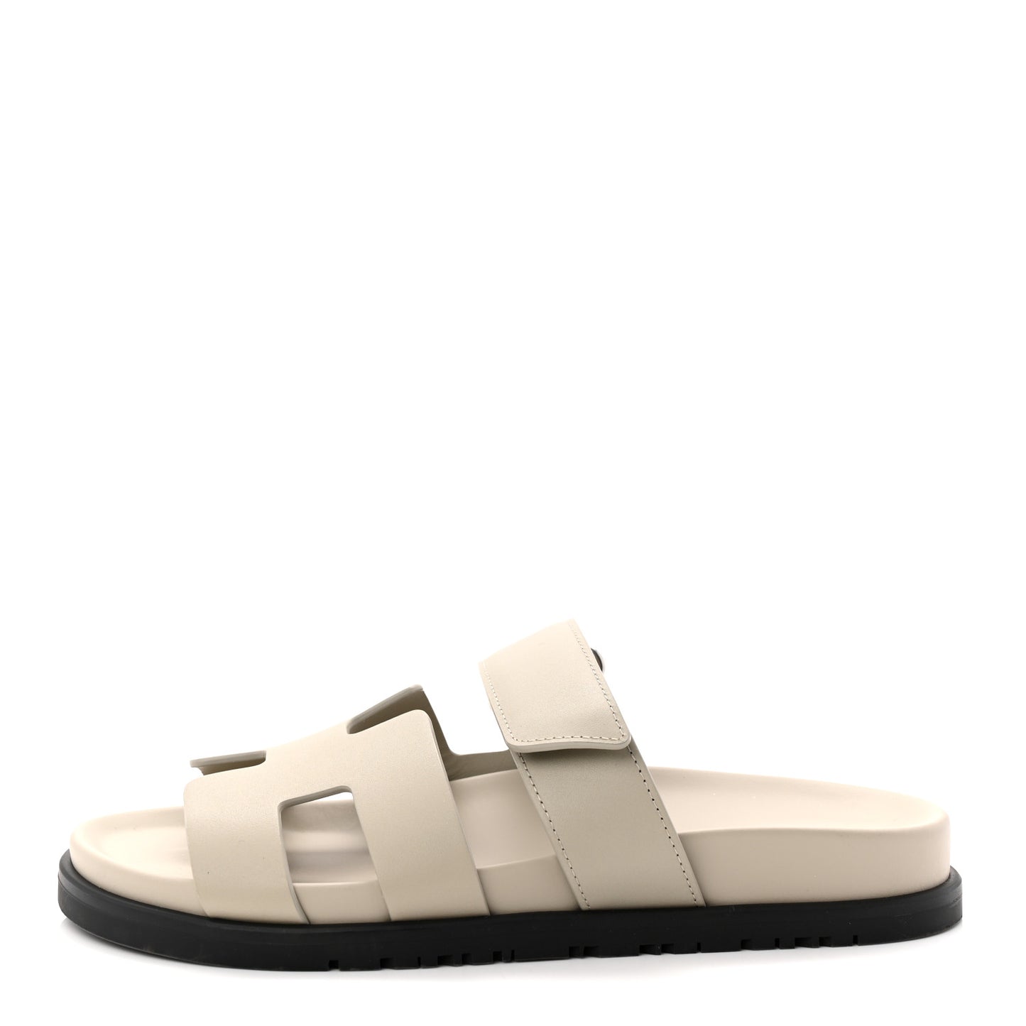 Calfskin Womens Chypre Sandals 36.5 Beige Esquisse