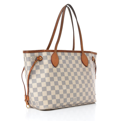 Louis Vuitton Damier Azur Neverfull PM 3 of 12