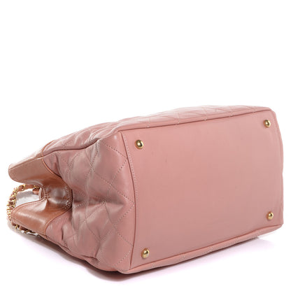 Chanel Calfskin Small In The Mix Shopping Tote Light Red 4 of 7