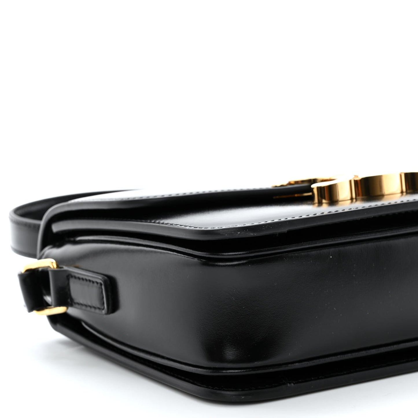 Shiny Calfskin Teen Triomphe Black