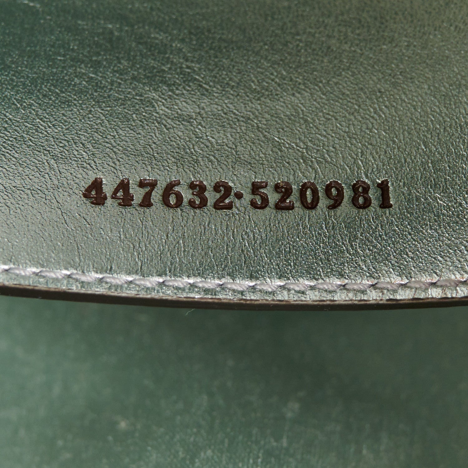 Gucci Iridescent Nappa Chevron Matelasse Small GG Marmont Chain Shoulder Bag Iridescent Salvy Green 7 of 11