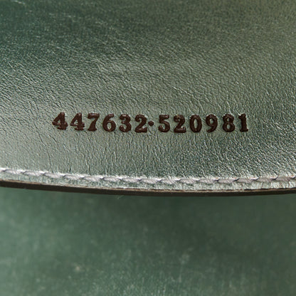 Gucci Iridescent Nappa Chevron Matelasse Small GG Marmont Chain Shoulder Bag Iridescent Salvy Green 7 of 11