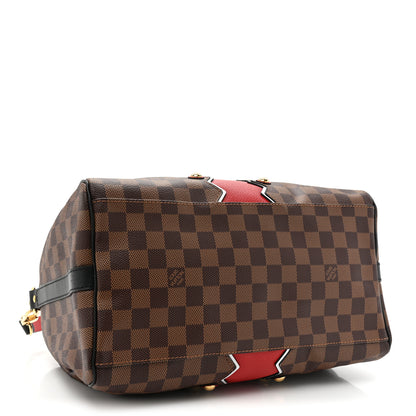 Louis Vuitton Damier Ebene Karakoram Speedy Bandouliere 30 4 of 9